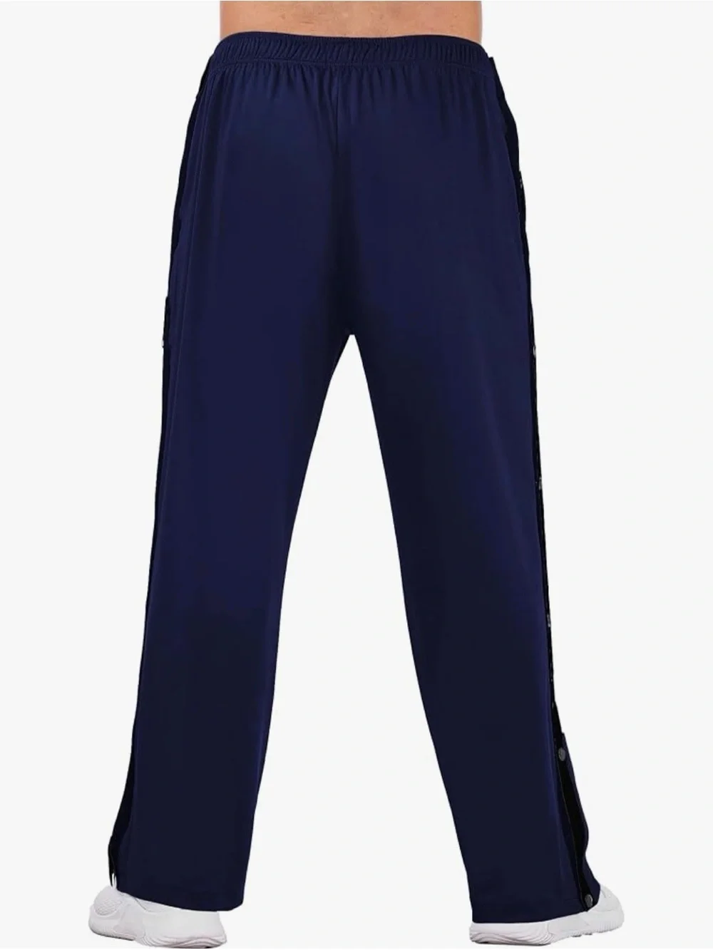 Deyeek Tear Away Snap Button Pants XXL NWT Navy Blue Post Surgery Basketball